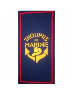Serviette militaire troupe de marine
