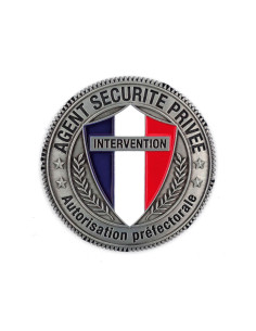 Médaille Agent Sécurité Privée