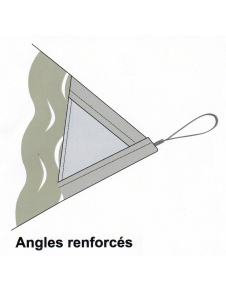 Filet de camouflage renforcé Bartavel (Câble Acier) - 80% d'ombrage - BLANC Filet de camouflage renforcé Bartavel (Câble Acier) - 80% d'ombrage - BLANC