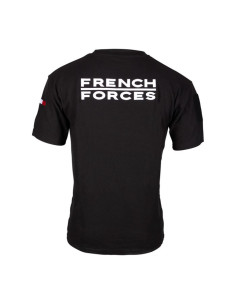 Tee-shirt French Forces Noir