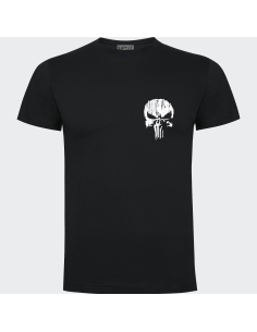 Tee-shirt Coeur/Dos Punisher