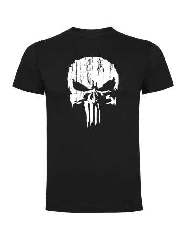 Tee-shirt Coeur/Dos Punisher