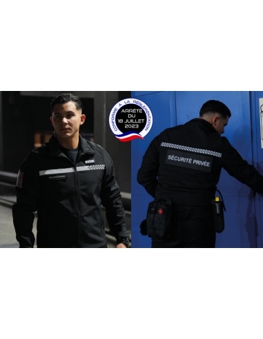 Veste Softshell Sécurité Privée avec... Veste Softshell Sécurité Privée avec...
