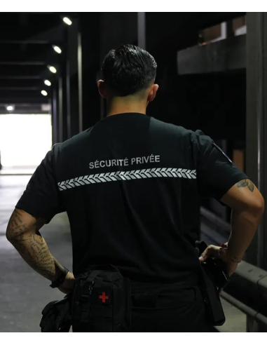 Tee-shirt HV Sécurité Privée - Safetek Tee-shirt HV Sécurité Privée - Safetek