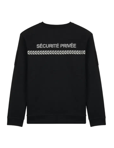 Sweat Sécurité Privée Safetek - Dos