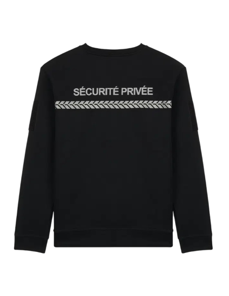 Sweat Sécurité Privée Safetek - Dos