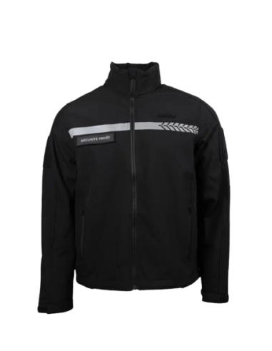 Veste Softshell Sécurité Privée avec bandes HV