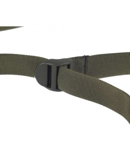 Sangle de paquet 25mm à boucle 120 cm - Olive