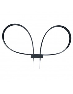 Menottes en plastique noir