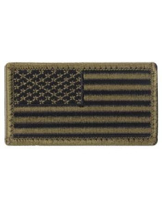 Patch US - Drapeau USA Vert