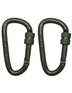 Lot de 2 mousquetons...