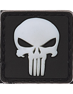 Mini Patch Punisher Blanc