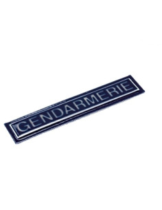 Barrette Réfléchissante Bleue
