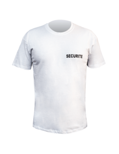 Tee-shirt Sécurité Blanc -...