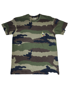 Tee-shirt militaire brodé...