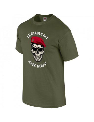 Tee-shirt "Le Diable rit avec nous" -...