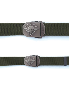 Ceinture boucle gravée PARA