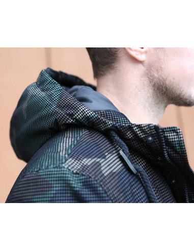 Parka "Grid-Camo"
