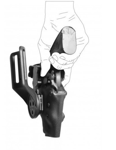 Holster Vegatek Short VKS8 pour PAMAS...