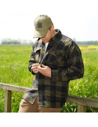 Chemise bucheron à carreaux