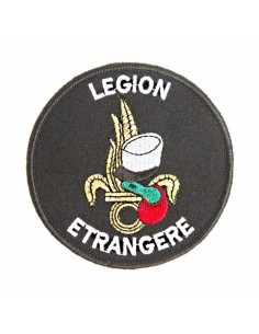Ecusson brodé Légion képi/flamme Dessus