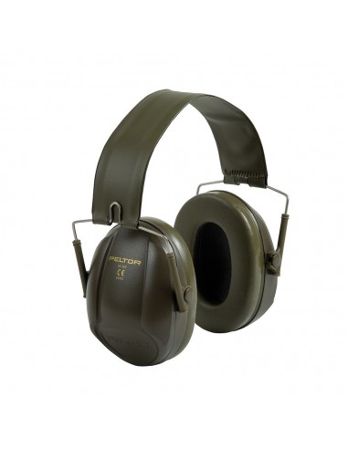 Casque anti-bruit bull's eye noir ou kaki