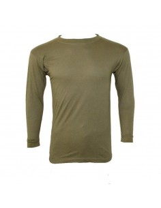 Tee Shirt manche longue militaire kaki