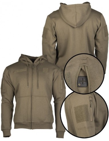 Sweat Shirt tactique à capuche - Vert