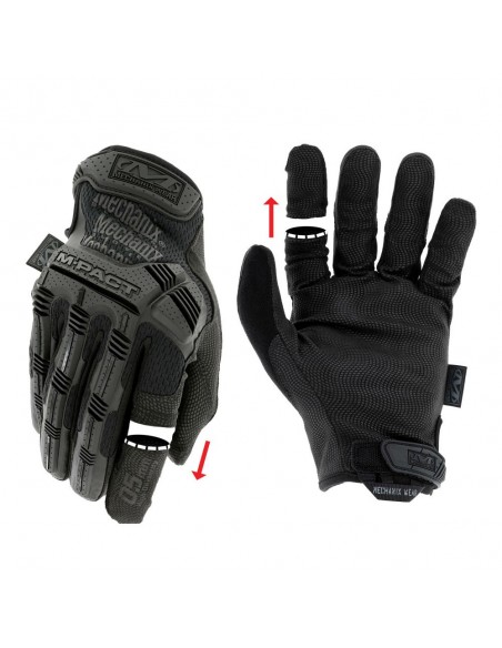 Gants Mechanix T/S 0.5 mm MPACT Spécial Tireur - Noir