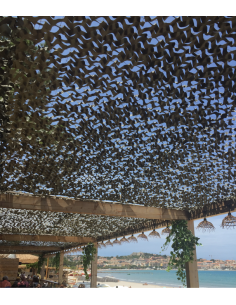 Filet de camouflage renforcé Bartavel - 80% d'ombrage - BEIGE