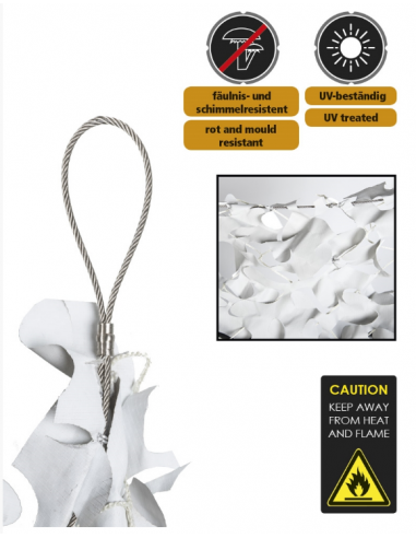 Filet de camouflage renforcé... Filet de camouflage renforcé...