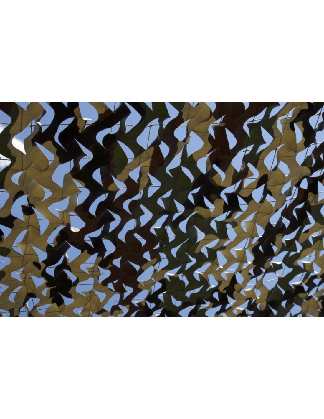 Filet de camouflage renforcé Bartavel - 80% d'ombrage - Cam Centre