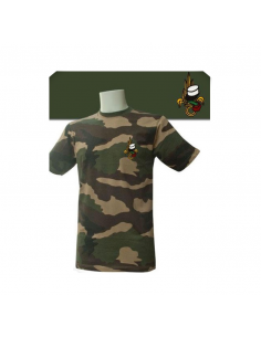 Tee-shirt militaire brodé...