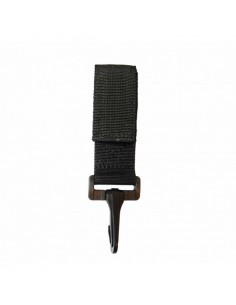 Porte mousqueton noir