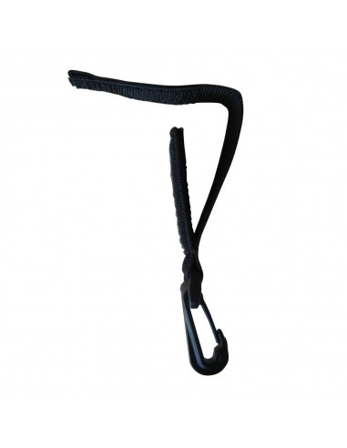 Porte mousqueton noir