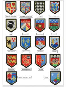 Ecussons Gendarmerie Région