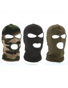 Cagoule 3 trous Coton