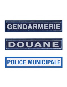 Barrette Réfléchissante Bleue