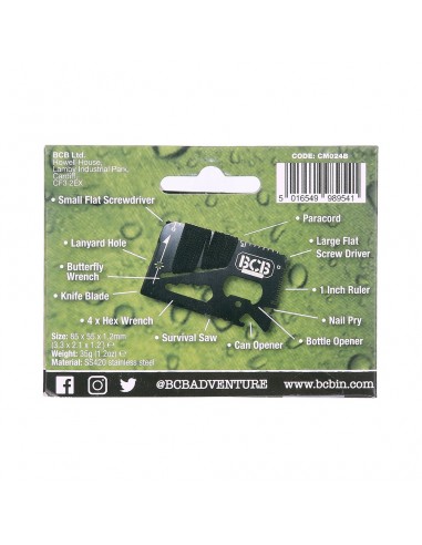 Carte Outil multifonctions