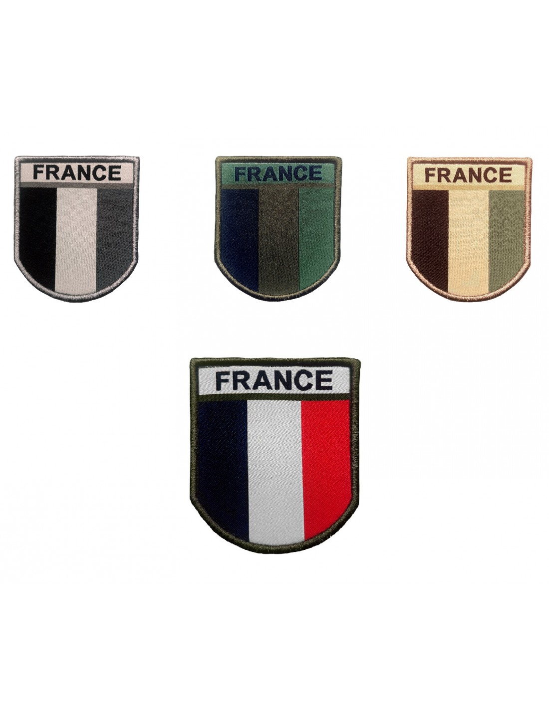 Ecusson brodés/patch France à bas prix 