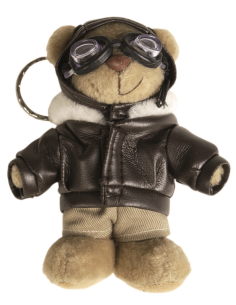 Porte-clé Nounours Pilote